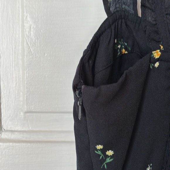 WILD FABLE FLORAL PRINT CROPPED WIDE LEG JUMPSUIT - Picture 9 of 12
